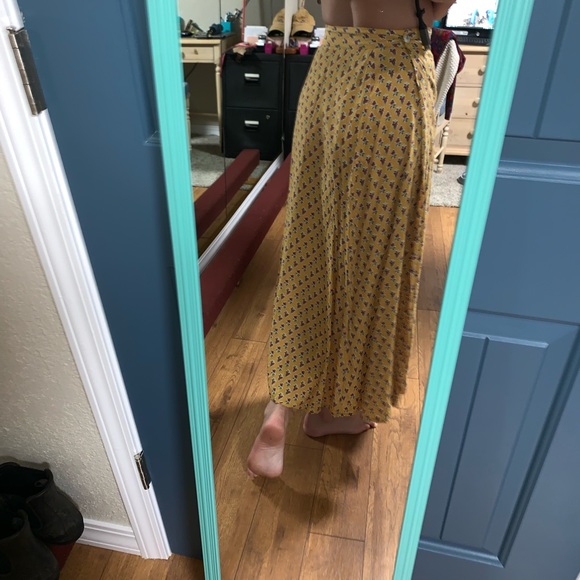 Vintage Breeches long floral print wrap skirt Sml - Picture 7 of 8